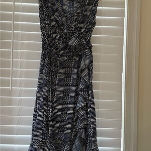 Banana Republic Blue and White Dress